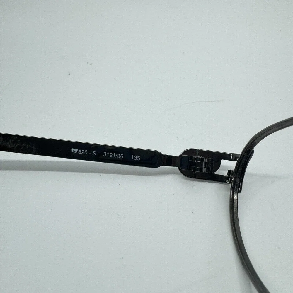 Vintage Byblos‎ b620- S Black Oval SunglassesFrames only 3121/36 135 H10078
